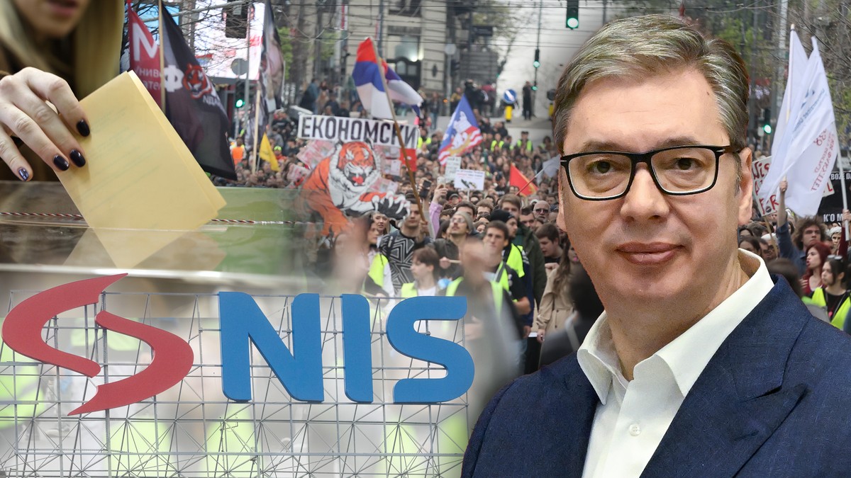 Vucic, studenti, izbori  NIS 