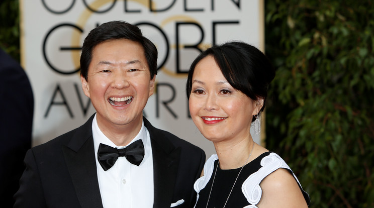 Ken Jeong és felesége /Fotó: AFP