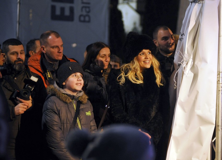 Lena Kovačević uživa u nastupu kolege