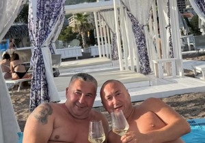 Đani i Makarona na plaži