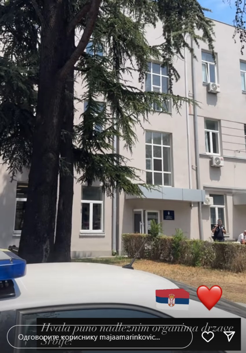 Maja Marinković otišla u policiju