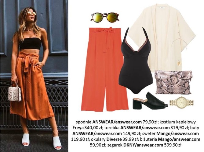 STYLIZACJE ze strojami kąpielowymi