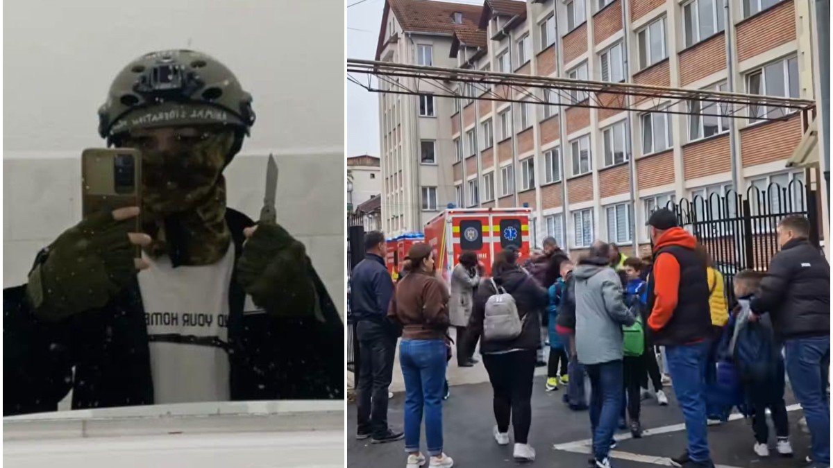 Profesoara înjunghiată la o școală din Bistrița este în stare stabilă. Autoritățile caută persoana care a distribuit imaginile atacului
