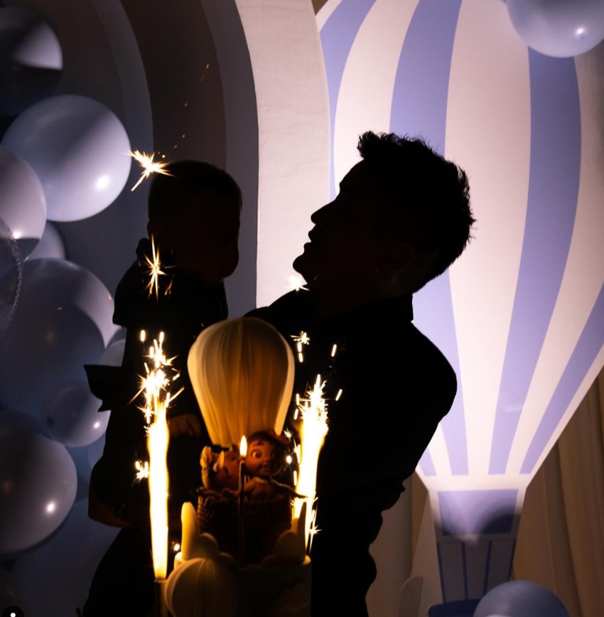 Marija Šerifović sa sinom