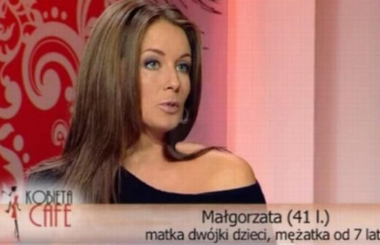 Małgorzata Rozenek-Majdan w programie "Kobieta Cafe"