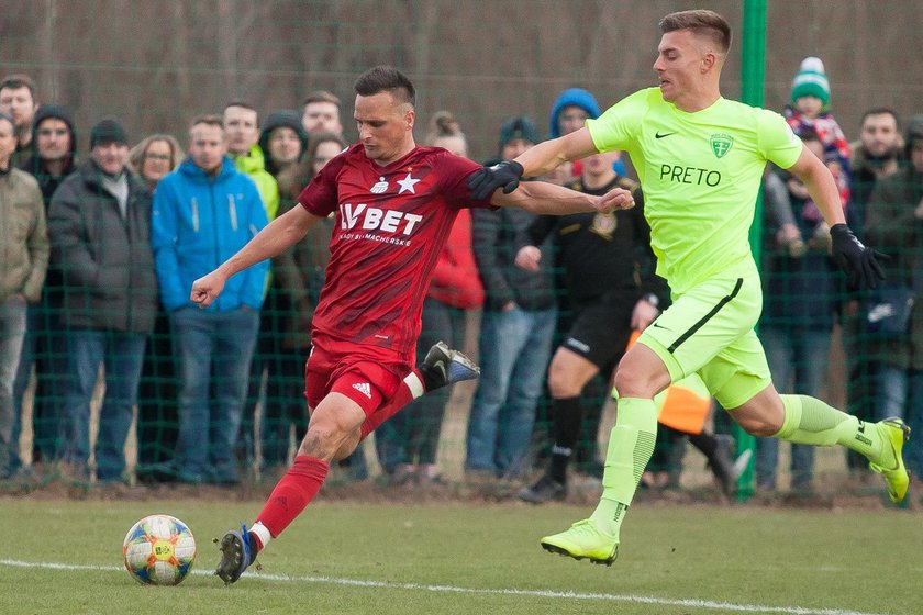 Pilka nozna. Sparing. Wisla Krakow - MSK Zilina. 02.02.2019