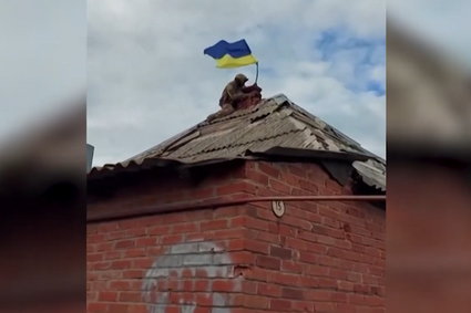 Tak Ukraina świętuje odbicie Iziumu  [WIDEO]