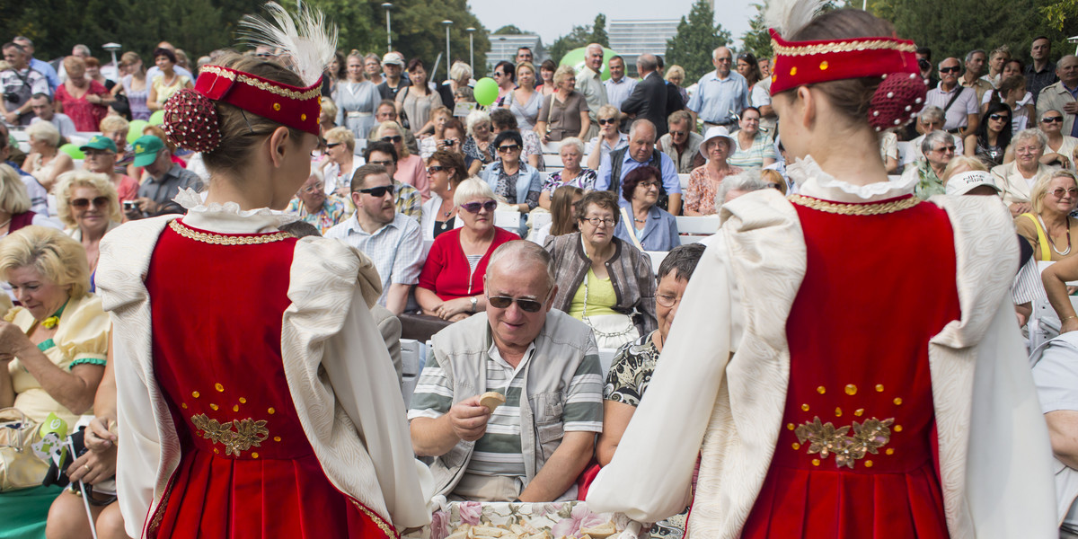 Zwariowali. Robią dozynki w miescie.