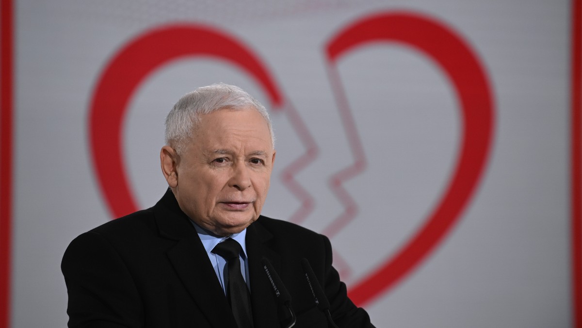 Prezes PiS Jarosław Kaczyński