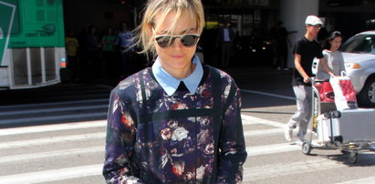 Stylizacja dnia: Taylor Shilling w bluzce w kwiatki