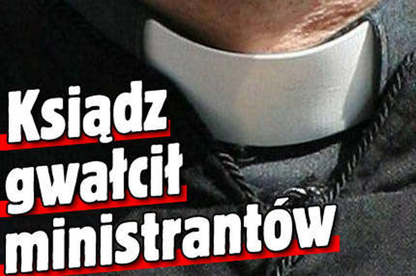 Ksiądz gwałcił ministrantów