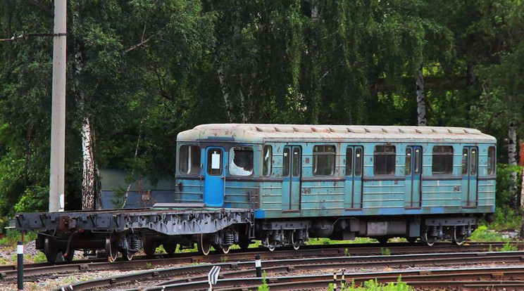 Ő papíron március 28-a óta "felújítva" Budapesten van, a fotók alapján mégis Moszkvában pihen /Fotó: Facebook - Metróért Egyesület