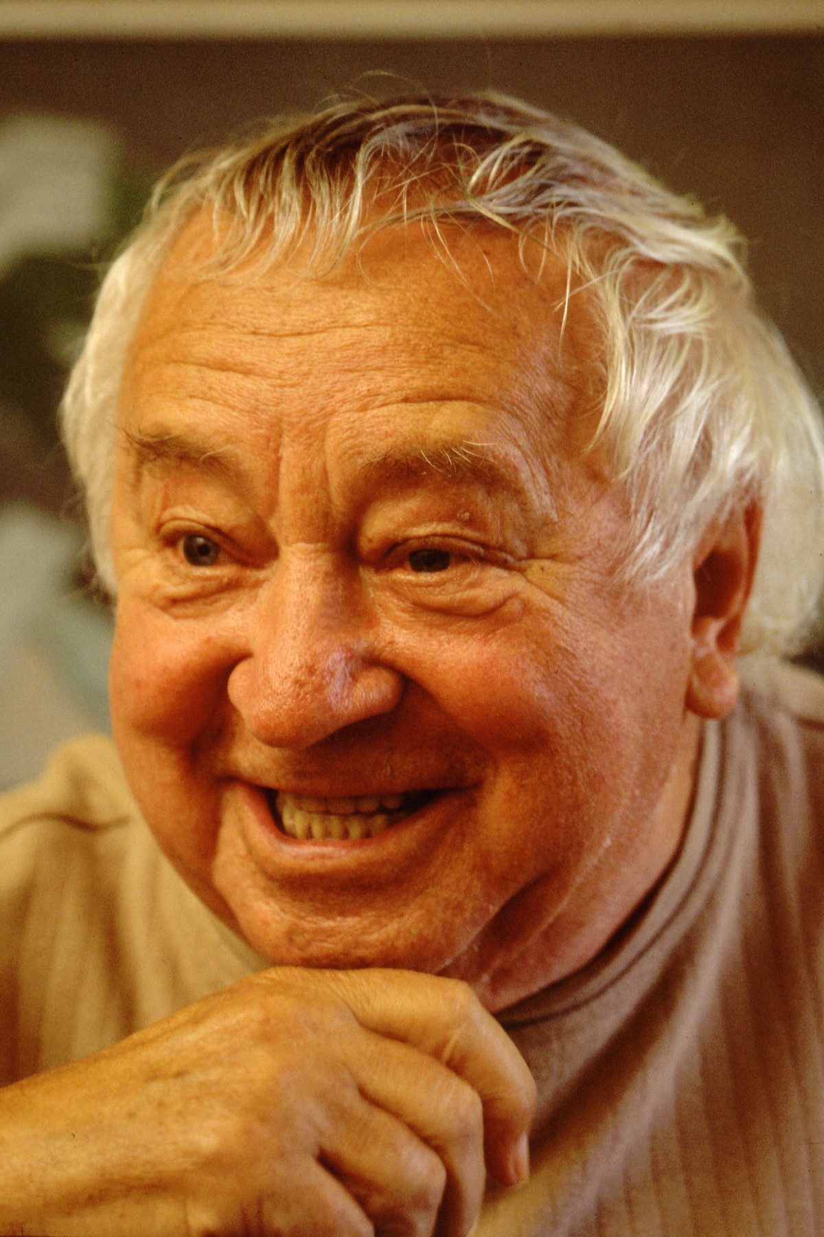 Český herec Miroslav Horníček.