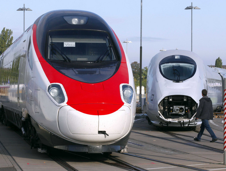 Pociąg Pendolino Alstomu