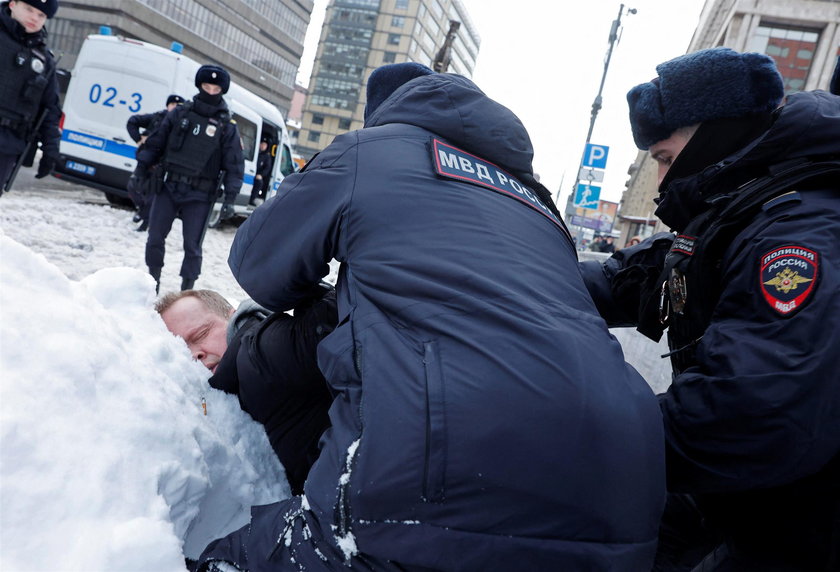 Brutalność rosyjskiej policji po raz kolejny daje o o sobie znać