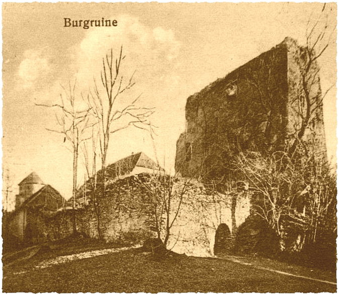 Zamek Miecz / Świecie w 1927 roku