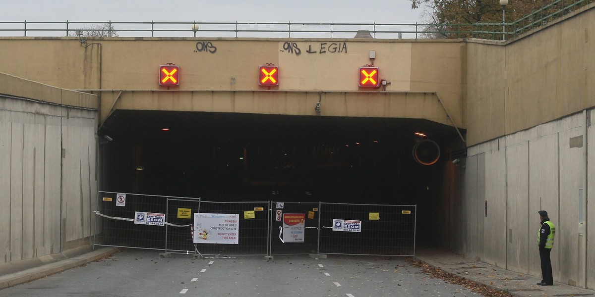 Tunel Wisłostrady w Warszawie