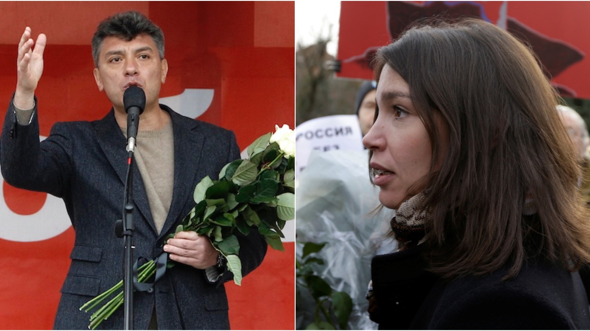 Boris Nemcov a jeho dcéra Žanna.