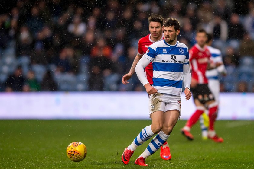 Pawel Wszolek of Queens Park Rangers during the EFL Sky Bet Championship match between Queens Park R