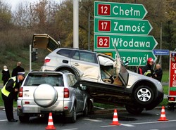 Kierowco! Sprawdź, gdzie czai się śmierć