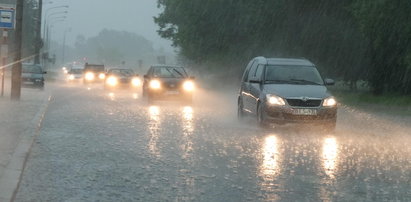 Dwa karambole na A4 wywołane przez nawałnice