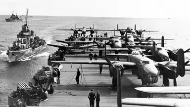 Nieznany epizod wojny na Pacyfiku. 16 bombowców USA wstrząsnęło Japonią
