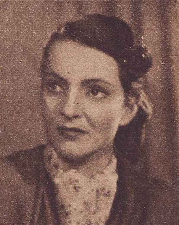 Hanna Skarżanka w 1946 r.