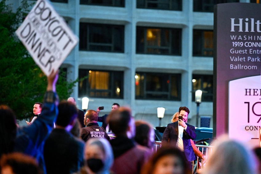 Propalestinski protest u Vašingtonu 27. aprila