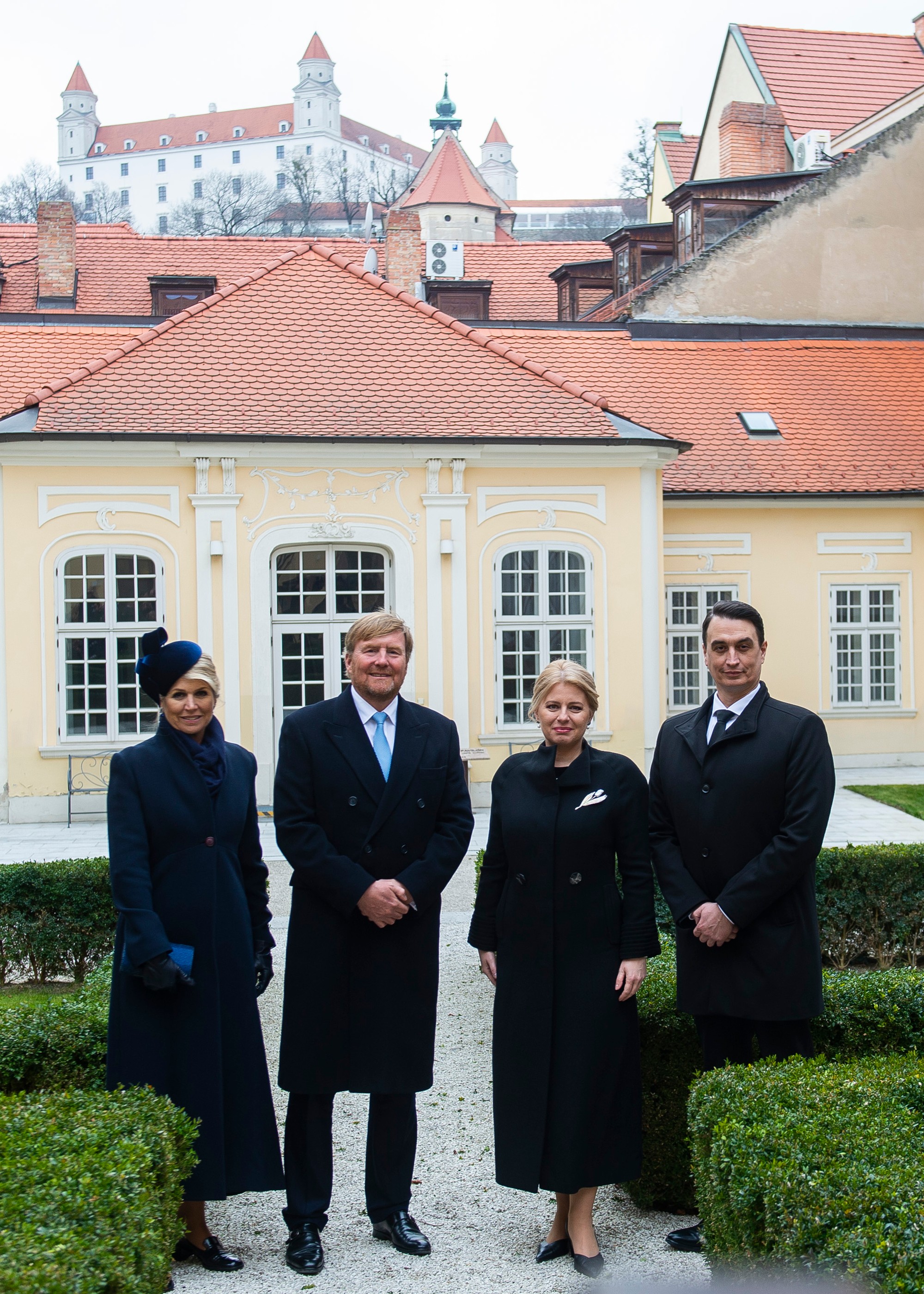 Holandský kráľovský pár na návšteve Slovenska.