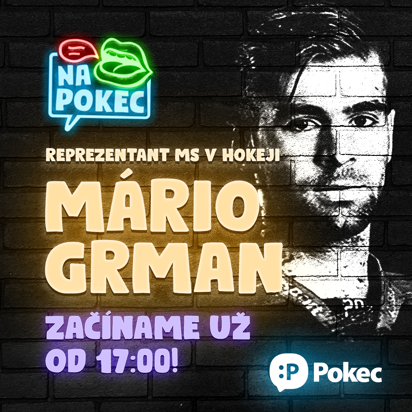 Hosťom v ďalšej časti chatovacej relácie "Na pokec" bude hokejový reprezentant Mário Grman.