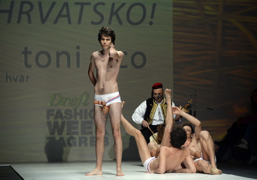 Kontrowersyjny pokaz mody w Zagrzebiu