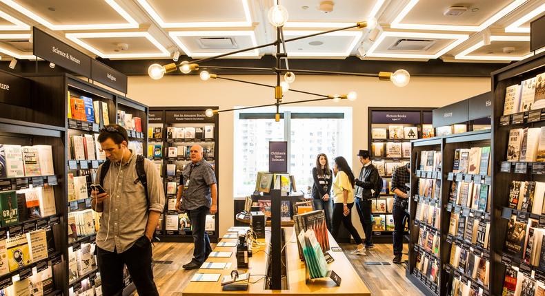 Amazon Books is planning to open five more locations soon, including stores in New Jersey and another in New York City.