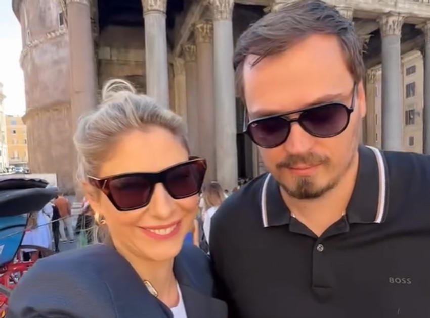 Kristina Radenković sa verenikom