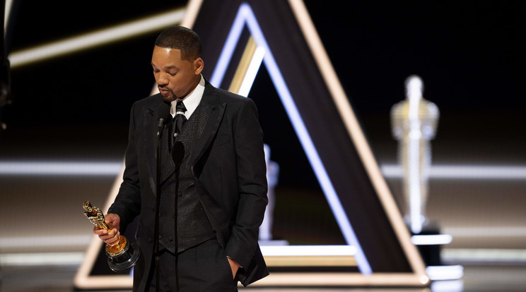 Hiába a kiváló alakításért kapott aranyszobor, pofonja miatt Will Smith rengeteget veszíthet / Fotó: Northfoto