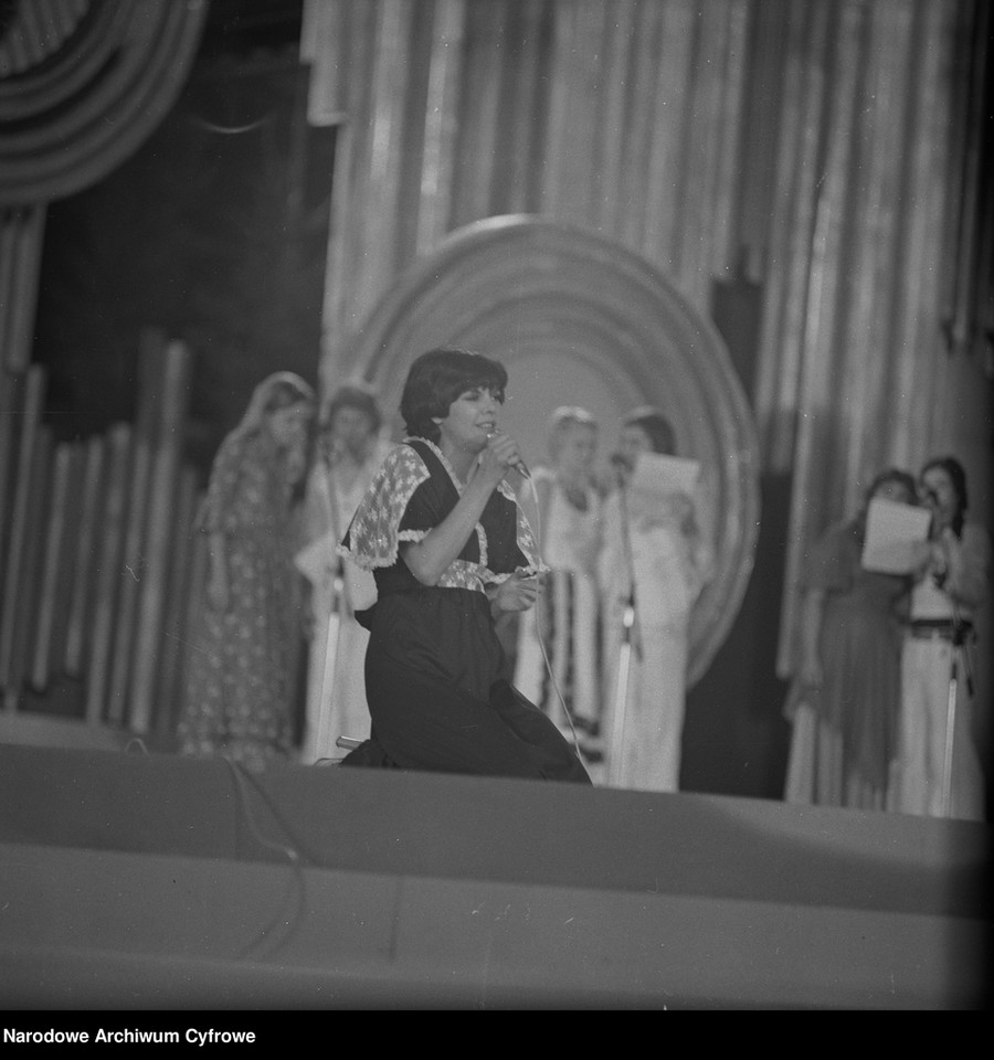 Katia Filipova na Sopot Festivalu 1976