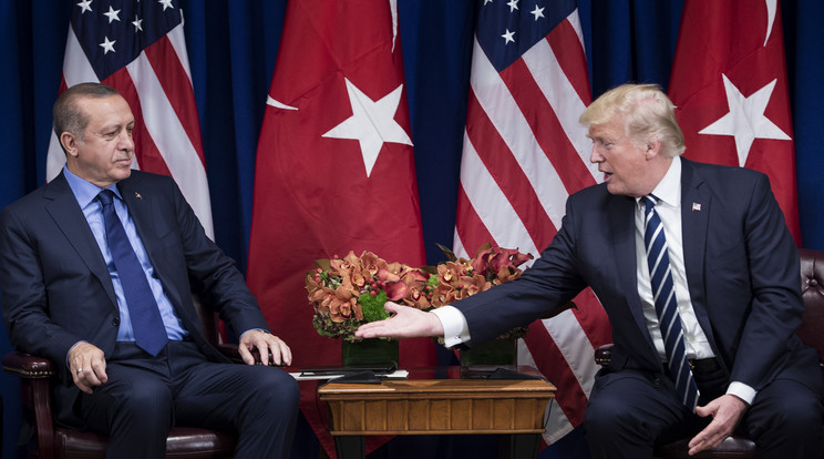 Erdogna nem nyújtja támogatását az amerikai elnöknek /Foto: AFP