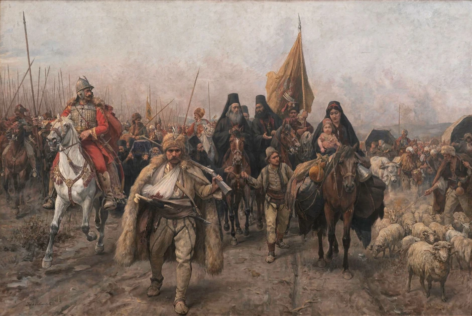 Paja Jovanović, Seoba Srba, Narodni muzej Pančevo