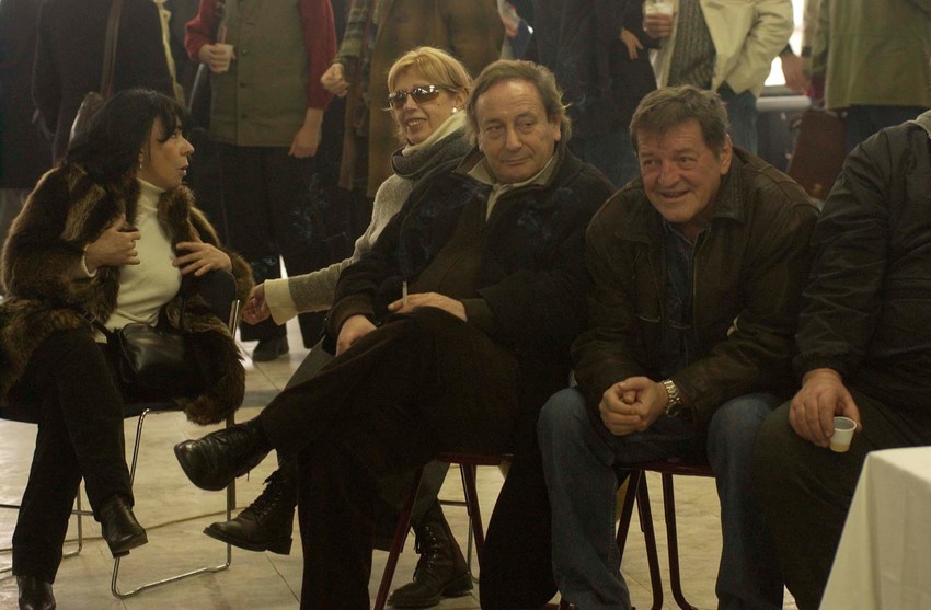 Deo mnogobrojne glumačke ekipe koja je učestvovala u predstavi “Skela”