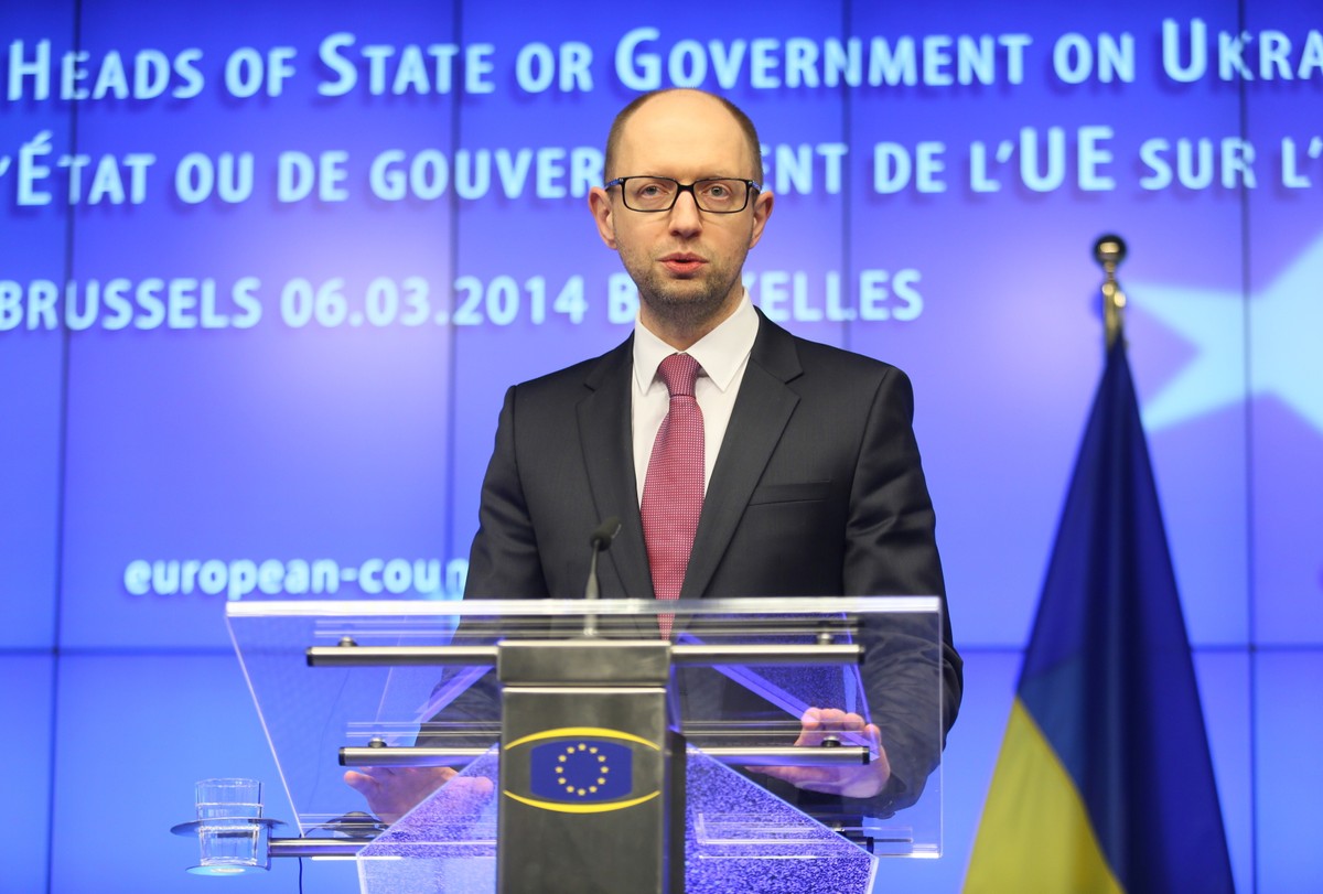 Premier Ukrainy Arsenij Jaceniuk