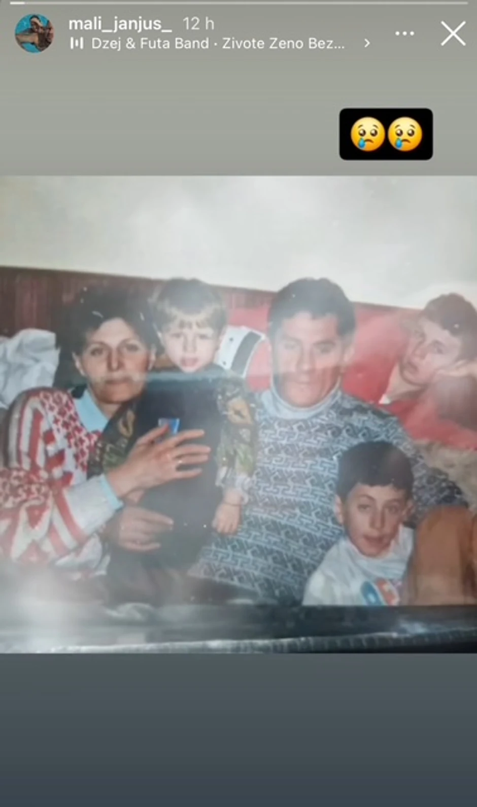 Janjuš sa porodicom