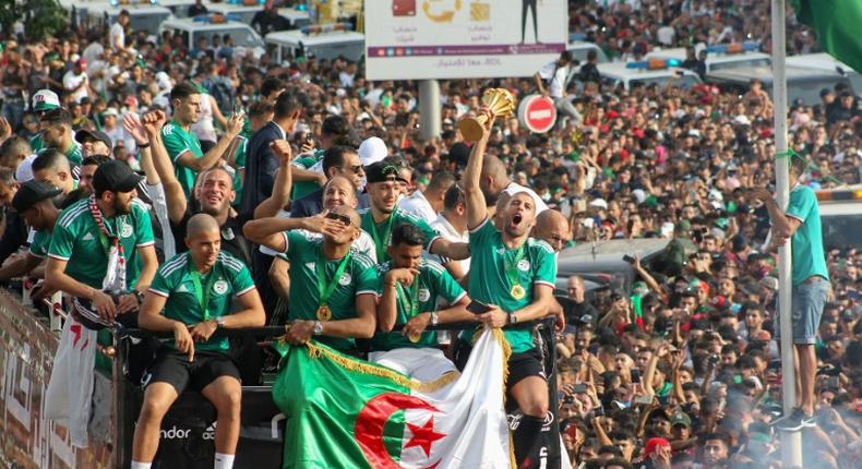 Algeria won last year's Africa Cup of Nations