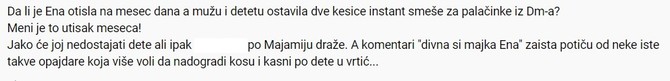 Ostavila muža i dete na mesec dana