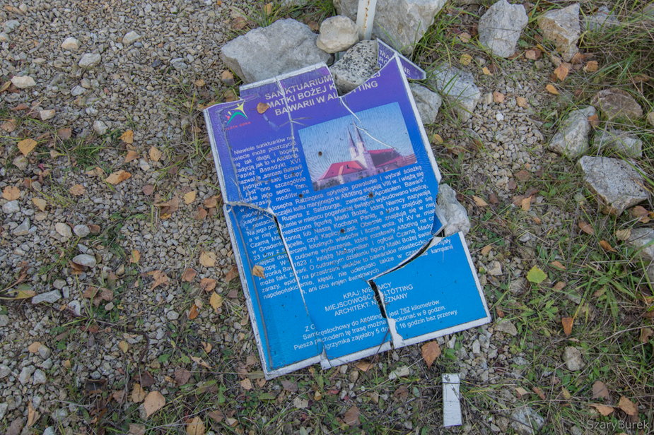 Opuszczony Park Miniatur Sakralnych w Częstochowie. Październik 2021