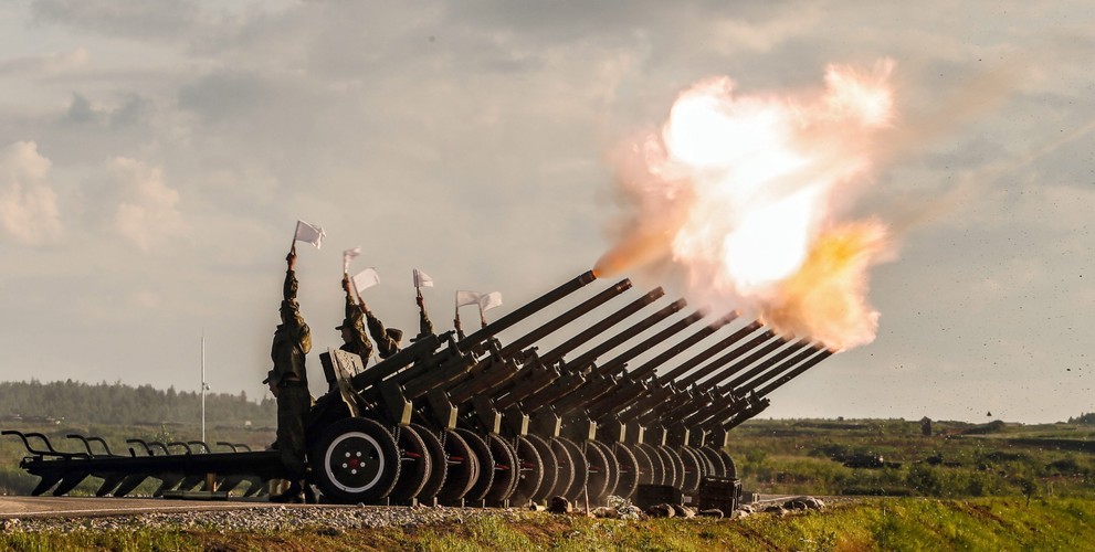 MIĘDZYNARODOWE FORUM WOJSKOWO-TECHNICZNE 'ARMIA 2015'. KUBINKA POD MOSKWĄ