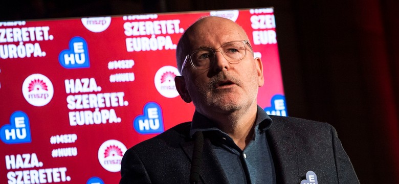 Frans Timmermans ostrzega przed nacjonalistami