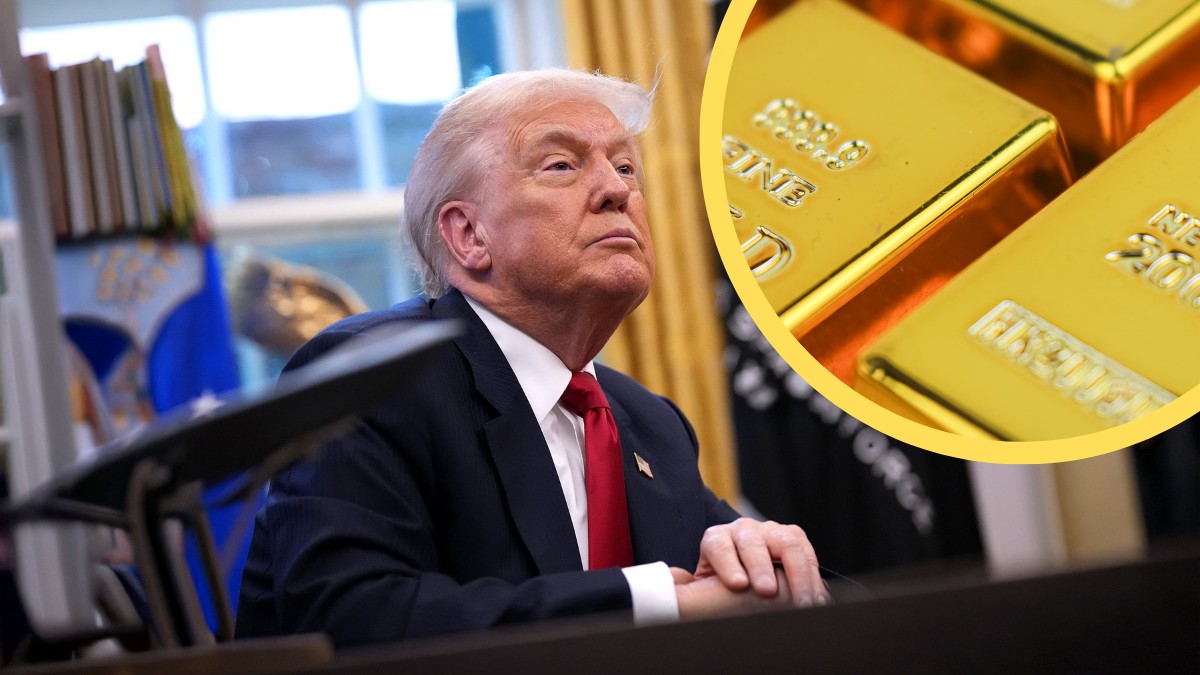 Donald Trump przemówił "łagodniej" na temat Iranu. Rynek złota zareagował błyskawicznie