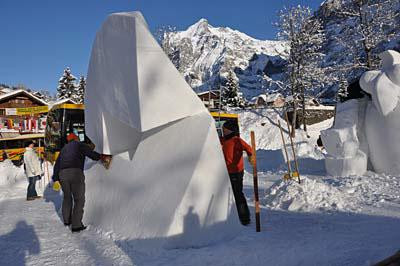 Galeria Szwajcaria - Grindelwald - Międzynarodowy Festiwal Śniegu, obrazek 6