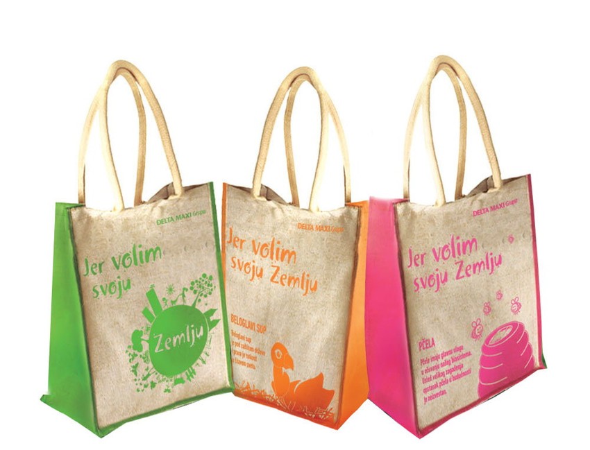 Mnogo praktičnije od kesa su platnene torbe