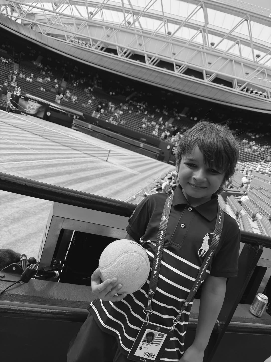 Dominika Cibulková zobrala na Wimbledon syna Jakubka. 