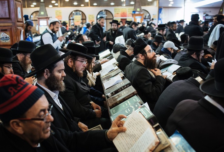 Żydzi świętują Rosz Haszana, czyli nowy rok 5775 na Ukrainie